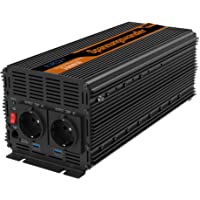 Los mejores  - EDECOA Inversor 24v 220v Transformador de voltaje 3000w onda modificada 24v 220v con Mando a Distancia